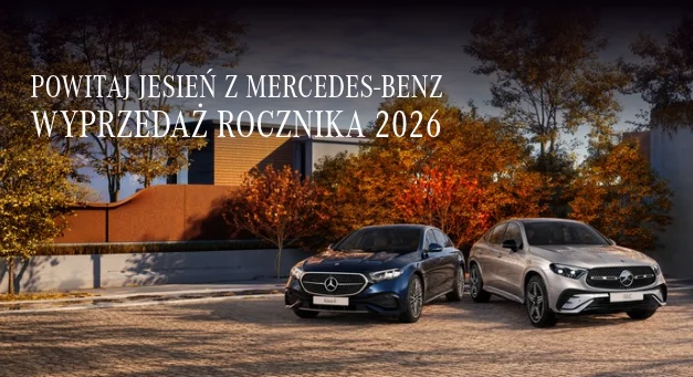 Mercedes-Benz – WYPRZEDAŻ ROCZNIKA 2026 ruszyła! Atrakcyjne raty i leasing już od 101%
