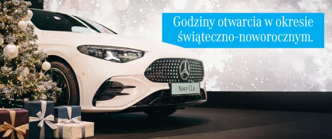 Godziny otwarcia w okresie świąteczno-noworocznym.