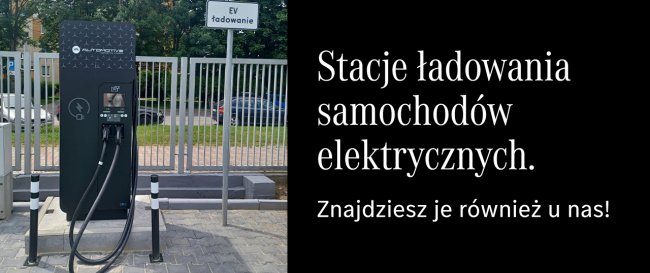 Ładowarki samochodów elektrycznych dostępne dla Klientów w naszych oddziałach.