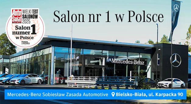 Mercedes-Benz Sobiesław Zasada Automotive w Bielsku-Białej – lider Wielkiego Testu Salonów 2025