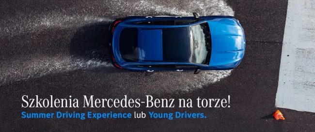 Szkolenia Mercedes-Benz 2025 - poznaj wszystkie modele Merceda na torze!