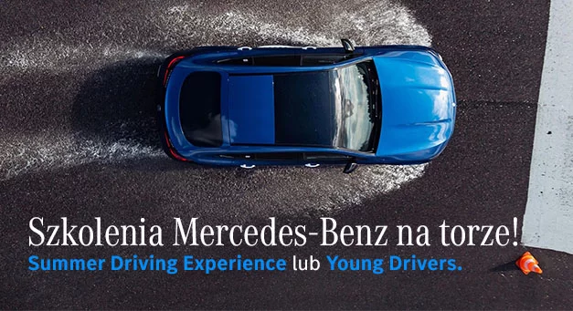 Szkolenia Mercedes-Benz 2025 - poznaj wszystkie modele Merceda na torze!