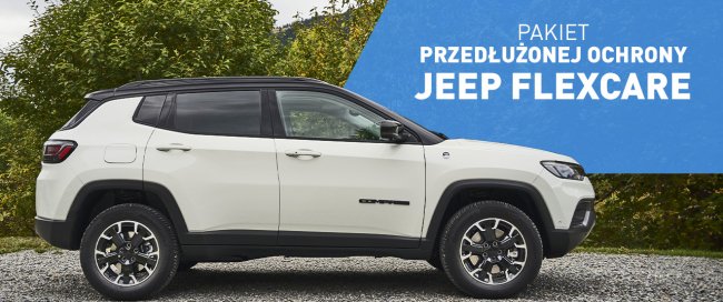 Jeep FlexCare. Pakiety przedłużonej ochrony i usług serwisowych