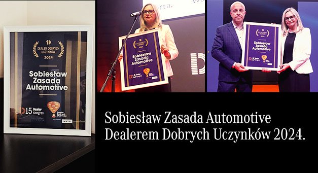 Sobiesław Zasada Automotive Dealerem Dobrych Uczynków 2024!