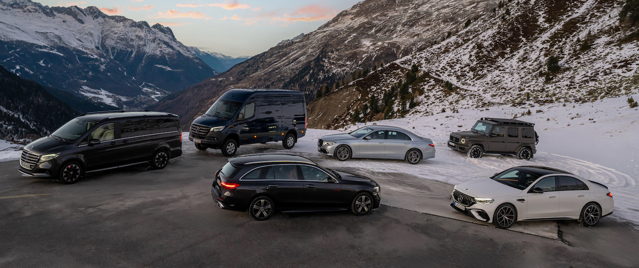 Napęd 4MATIC jest obecny w szerokiej gamie modeli Mercedes-Benz.