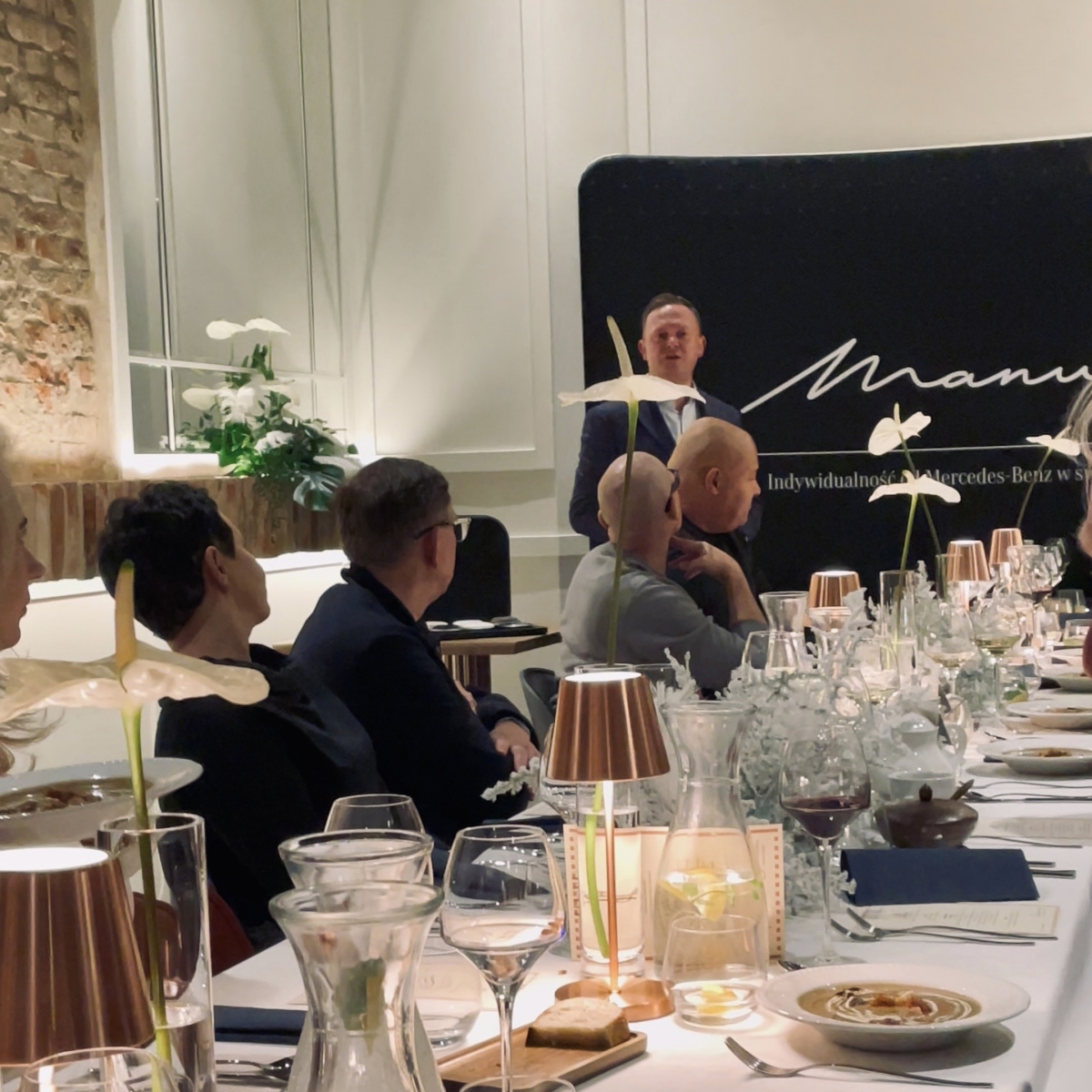 na zdjęciu widzisz fotorelację z eventu Maybach Evening wBielsku-Białej