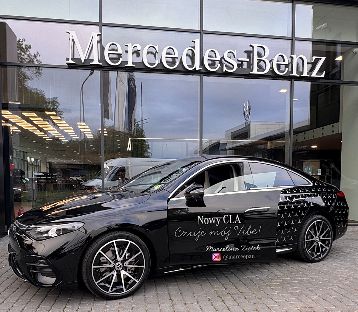 na zdjęciu widzisz: Nowy CLA współpraca z Marceliną Ziętek