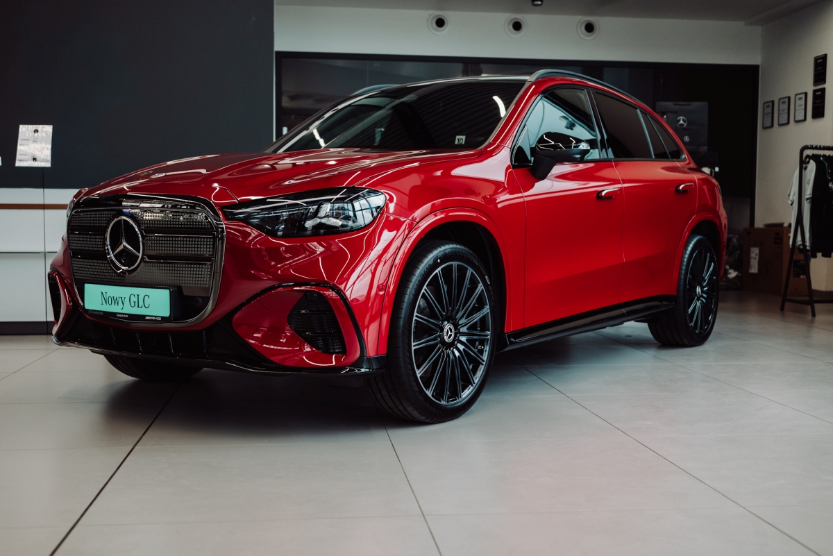 nowy elektryczny Mercedes-Benz GLC dostępny w salonach Sobiesław Zasada Automotive - bryła nowego modelu