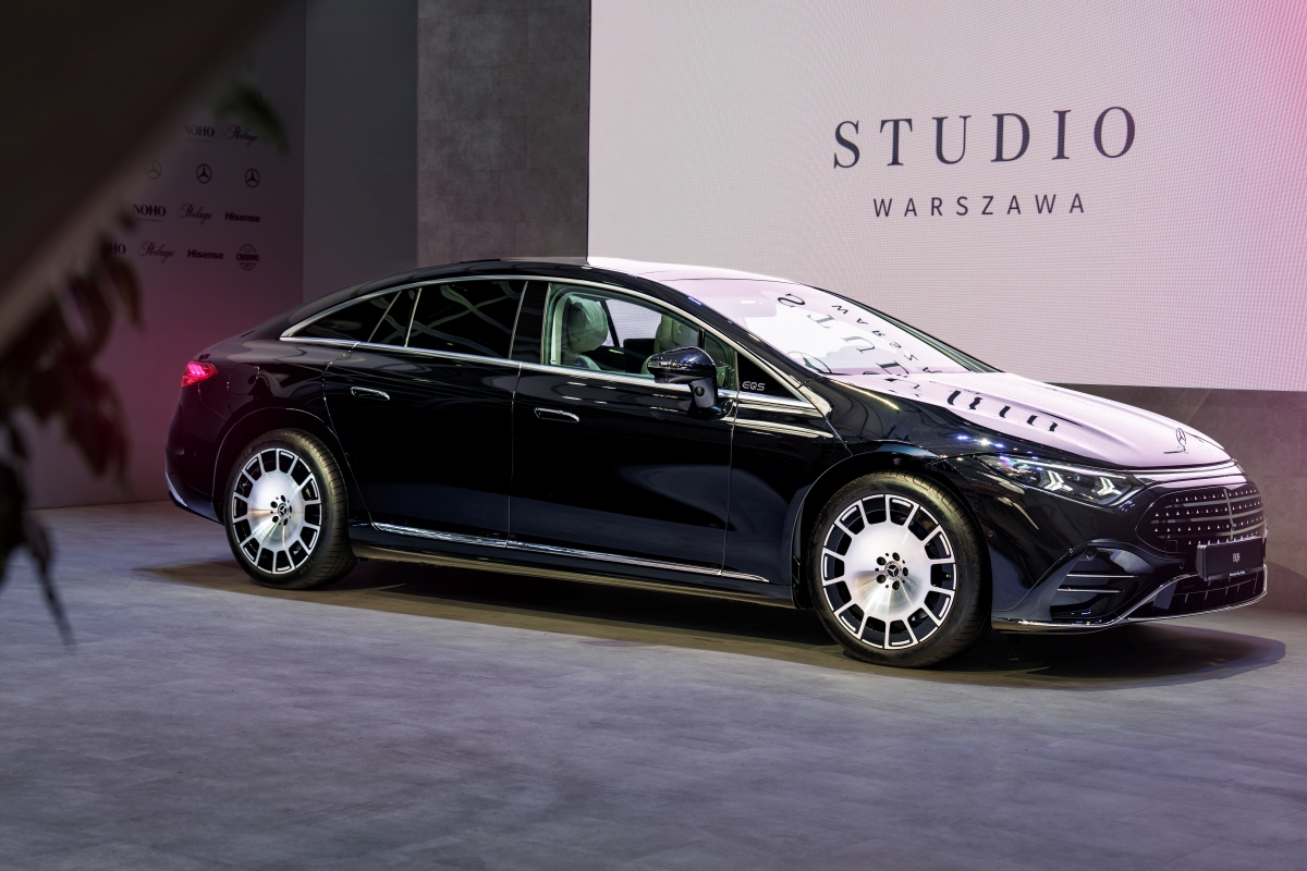 Nowy Mercedes-Benz podczas prezentacji w Mercedes-Benz Studio Warszawa - sierpień 2026