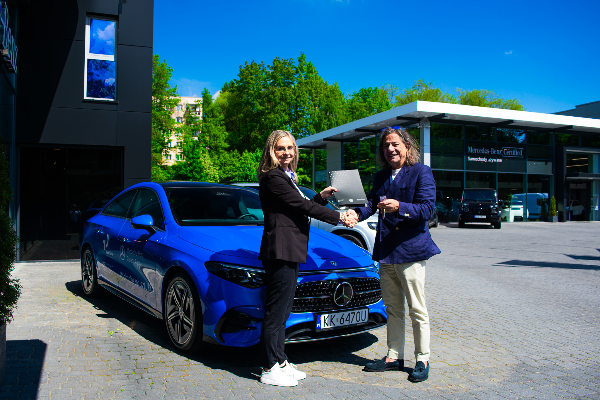Współpraca teatru Polskiego w Bielsku-Białej z dealerem Mercedes-Benz Sobiesław Zasada Automoive, podpisanie umowy marketingowej z Dyrektorem Marketingu Barbarą Bednarczyk