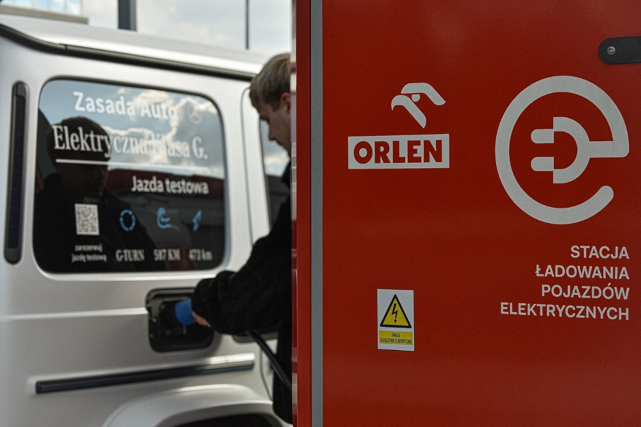 Punkt ładowania Orlen Charge